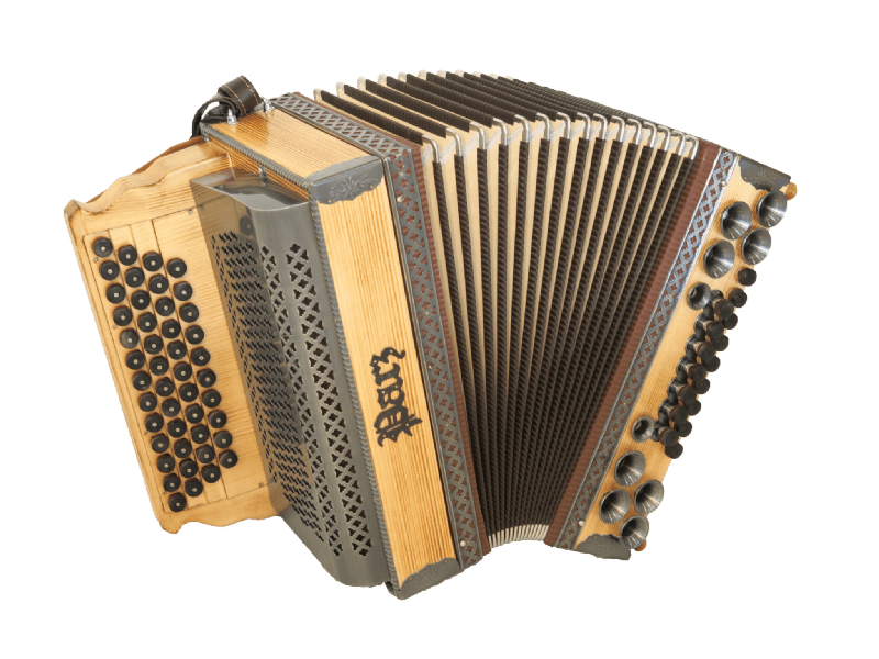 Naturholz Harmonika
